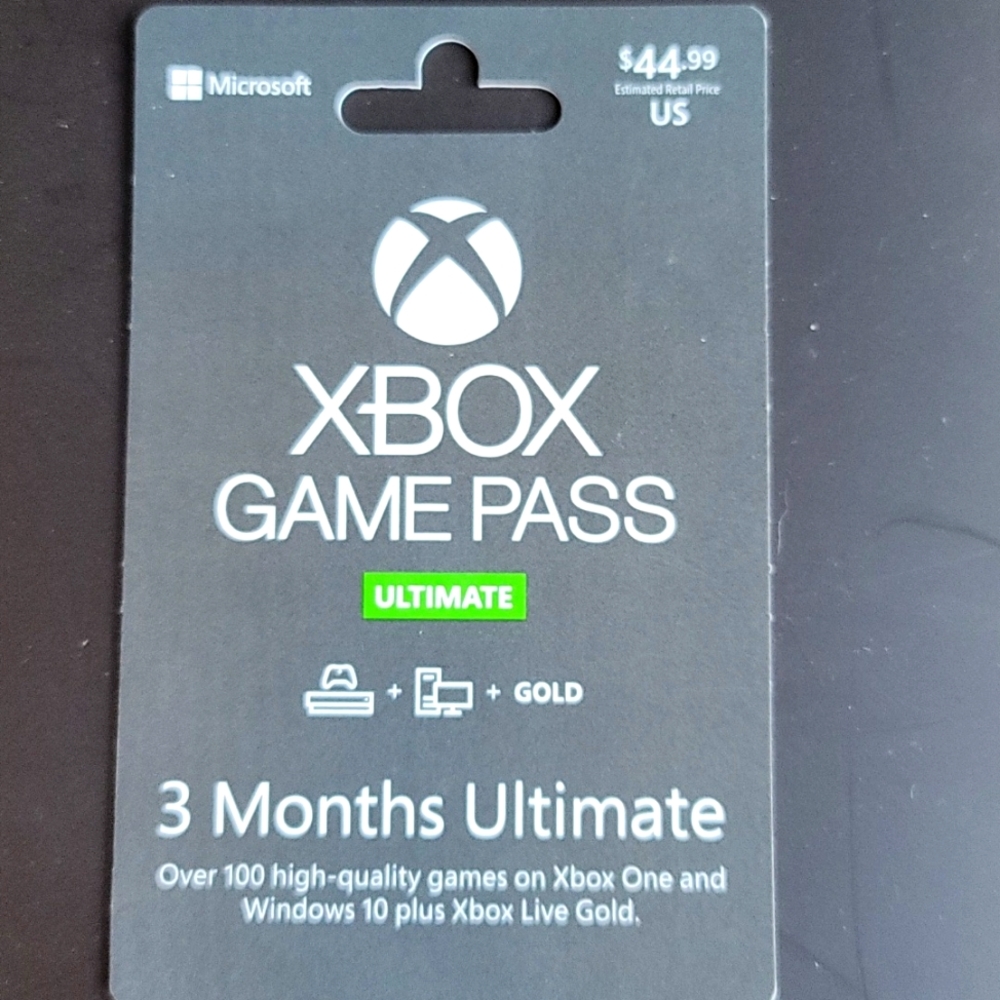 XBOX Game Pass ((LAST ONE))